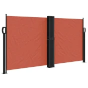 Bocna tenda na uvlacenje terakota 120 x 1200 cm