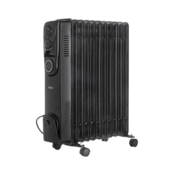 VonHaus oljni radiator 11 reber 2500W črn 2500645