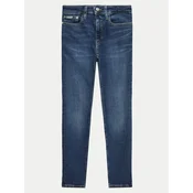 Calvin Klein Jeans Jeans hlače IB0IB02303 Mornarsko modra Slim Fit