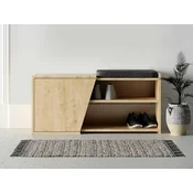 Regal za čevlje Kailua 1081 (Hrast) Hrast, 104x47x37cm, Iverna plošča