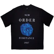 New Order Majica Substance 1987 Unisex Black XL