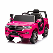 Toyota Land Cruiser auto na akumulator – Pink