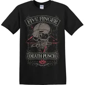 Five Finger Death Punch Majica Master Unisex Black 2XL