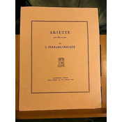 FERRARI L./TRECATE:ARIETTE FLUTE ET PIANO