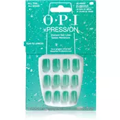 OPI Make ‘Em Jelly! XPRESS/ON umetni nohti All Teal, All Shade 30 kos