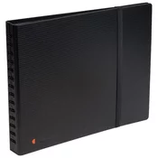 Album za vizitke 240 kartica s gumicom 25x20cm exactive exacompta 75134e