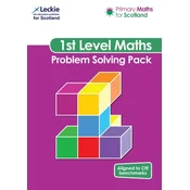 Primary Maths for Scotland First Level Problem Solving Pack
