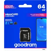 Spominska kartica GOODRAM, micro SD, 64GB