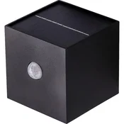 Retlux-LED Solarno zidno svetlo sa senzorom LED/1W/3,7V 1200 mAh IP44 crno