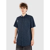 Volcom Scaler Stone Woven Shirt midnight blue