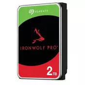 SEAGATE HDD Ironwolf pro NAS (3.5/2TB/SATA/rmp 7200)