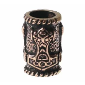 Lasna (brada) kroglica ETNOX - bronze - BP1007
