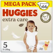 Huggies Pelene Extra Care Box, (5), 11-25kg, 66 komada
