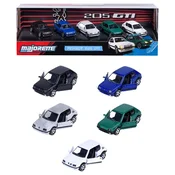 Majorette: Peugeot 205 GTI 1.9 – komplet 5 kosov