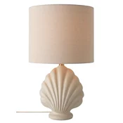 Bela/bež iz poliresina namizna svetilka (višina 58 cm) Shelley – Ellos Home
