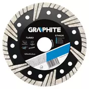 Dijamantni disk, 125 22,2 mm, Turbo 57H626