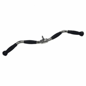 CURL BAR PRO GRIP – ZAKRIVLJENA KRATKA LAT PALICA