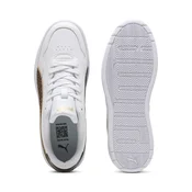 PUMA Court Lally Skye Feline Sneakers Women, Women, White/Soft Taupe/Chocolate Fondue, 38.5