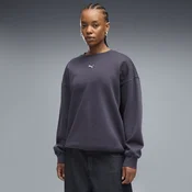 PUMA Essentials Oversized Crew Women, Clothing, Inky Depths, M