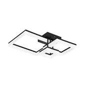 Rabalux LED Luster Amilia, 22W, DIP Switch, 47x47cm, Crni