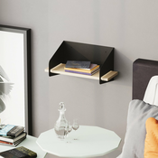 HANAH HOME Zidna polica Medium Arm Black