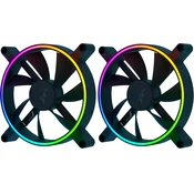 Razer Kunai Chroma komplet 2 ARGB ventilatorjev premera 140 mm za računalnik
