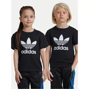 adidas Majica adicolor Trefoil IY2385 Črna Regular Fit