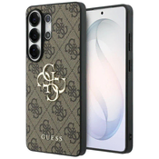 slomart Etui Guess 4G Big Metal Logo za Samsung Galaxy S26 Ultra - rjavo