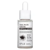 APLB Snail Mucin Ginseng Ampoule Serum - Serum proti Staranju 40ml
