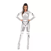 Leg Avenue kostim za maskenbal Killer Robot beli jednodelni kombinezon LEGAV06455