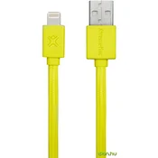 USB Lightning Punjač / podatkovni kabel Žuta 1m XCL-USB-93