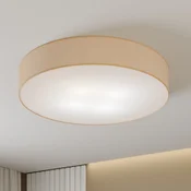 TK Lighting Stropna svetilka Rondo, bež O 80 cm - spalnica - Sodobni - Tkanine/tekstil