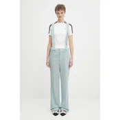 Volnene hlače Fiorucci Embroidered Suspender