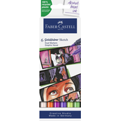 Faber-Castell Marker Goldfaber Sketch Dual Marker Komplet za grafične romane, 6 barv
