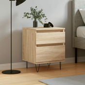 Nocni ormaric boja hrasta sonome 40x35x50 cm konstruirano drvo