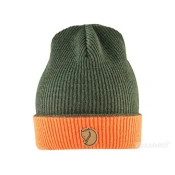Fjall raven kapa sormland reversible dark olive orange