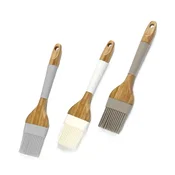 SILIKONSKI ČOPIČ GAC 22X5CM/več barv/SILIKON, LES