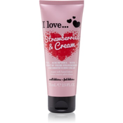 I LOVE ... krema za roke Strawberry & Cream Hand Lotion, 75ml