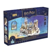 Puzzle Cubic Fun 3D Puzzle - Dvorac Hogwarts v snegu LED