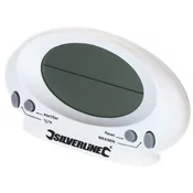 Silverline Zunanji / notranji termometer -50 ° C do 70 ° C srebrna linija