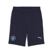 Mens Puma Manchester City Ftbl Essentials Shorts, Blue, Size S, Sport