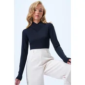 Trend Alacati Stili Ženska bluza Alc-X14397, Crna