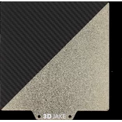 3DJAKE PET/PEI delovna plošča - Carbon - 120 x 120 mm