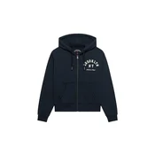 Superdry & Co Jopa na zadrgo ATH ESS marine/bela