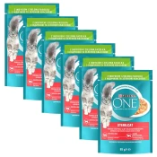 PURINA ONE STERILCAT mini fileti s puretinom i zelenim mahunarkama u umaku 6 x 85 g