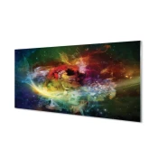 tulup.si Stenska plošča za kuhinjo Abstraktne fraktali 125x50 cm