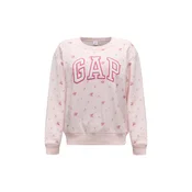 GAP Majica HERITAGE kaki/rosé/svetlo roza/bela
