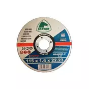 STAYER Rezni disk Metal cutting disc STANDARD T41, ? 115 x 1.6 x 22.23 mm