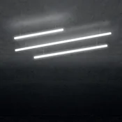 Artemide LED viseča svetilka Alphabet of light, smart, 180 cm - Dnevna soba/jedilnica - Dizajn - bel - Plastika