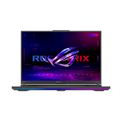 ASUS ROG Strix G18 G814JIR-N6002 Prijenosno računalo 45,7 cm (18) Quad HD+ Intel® Core™ i9 i9-14900HX 32 GB DDR5-SDRAM 1 TB SSD NVIDIA GeForce RTX 4070 Wi-Fi 6E (802.11ax) Crno, Sivo